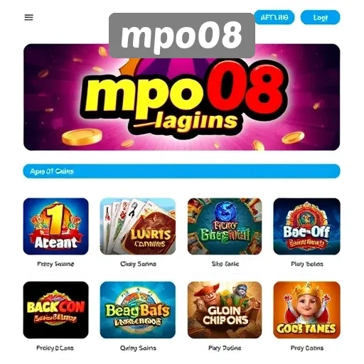 Beragam Permainan yang Tersedia di mpo08